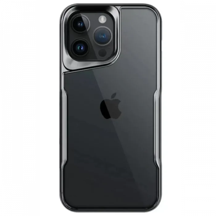 Newface iPhone 14 Pro Max Kılıf Boyi Silikon Kapak - Titan Gri