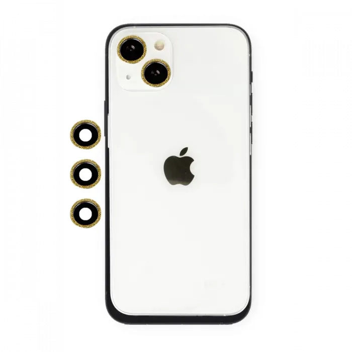 Newface iPhone 14 Shine Kamera Lens - Gold