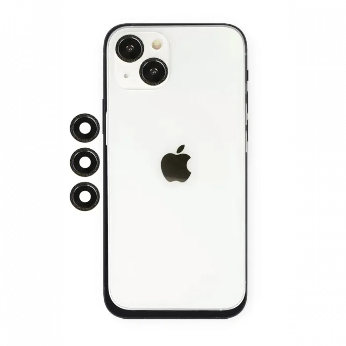 Newface iPhone 14 Shine Kamera Lens - Siyah
