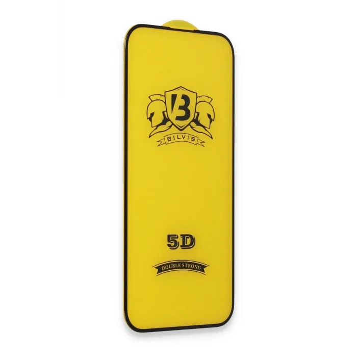 Newface iPhone 15 Pro Max Bilvis 3D Mat Cam Ekran Koruyucu