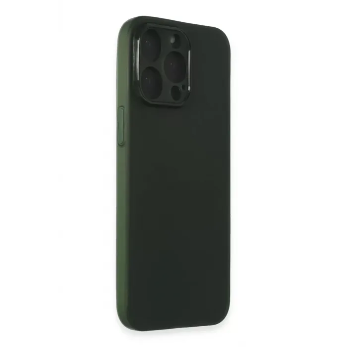 Newface iPhone 15 Pro Max Kılıf Puma Silikon - Yeşil