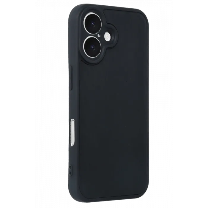 Newface iPhone 16 Kılıf Aras Deri Kapak - Siyah