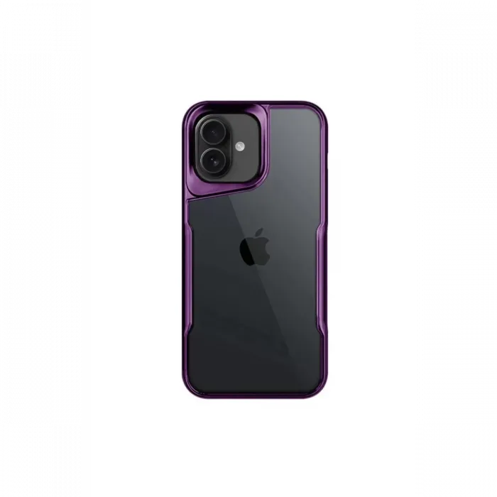 Newface iPhone 16 Plus Kılıf Boyi Silikon Kapak - Derin Mor