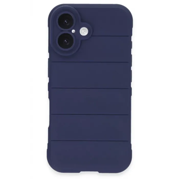 Newface iPhone 16 Plus Kılıf Optimum Silikon - Lacivert