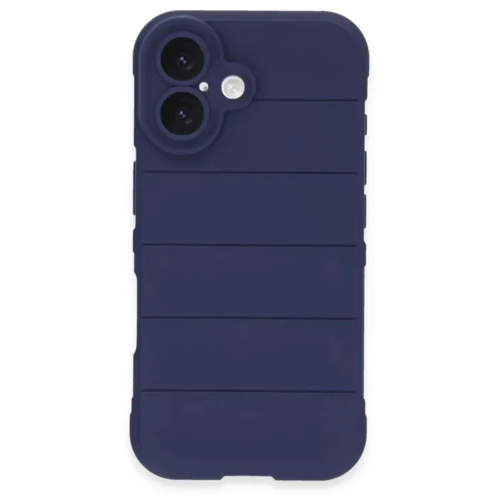 Newface iPhone 16 Plus Kılıf Optimum Silikon - Lacivert