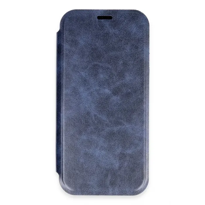 Newface iPhone 16 Pro Kılıf Flip Cover - Lacivert