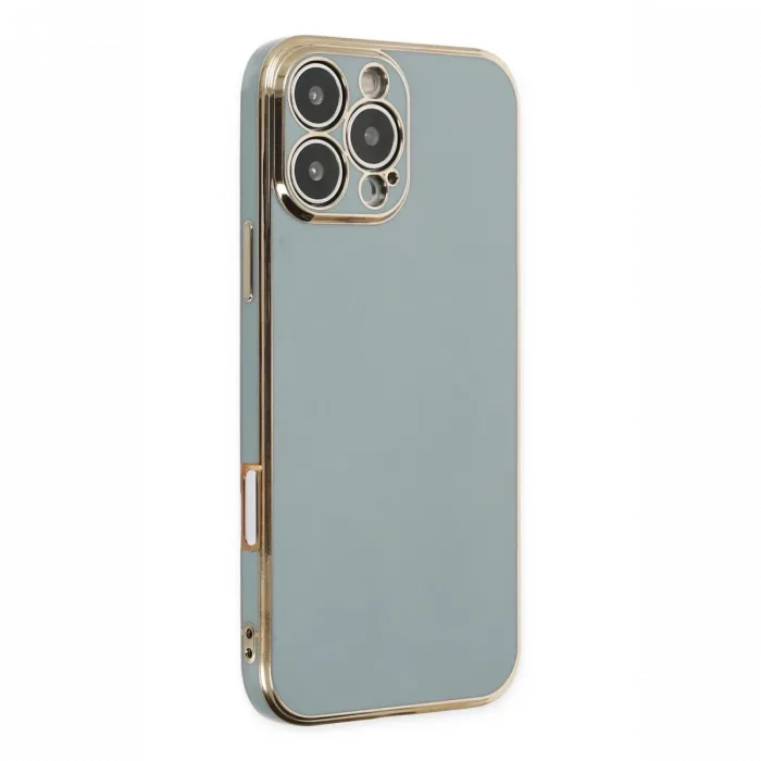 Newface iPhone 16 Pro Max Kılıf Volet Silikon - Açık Yeşil