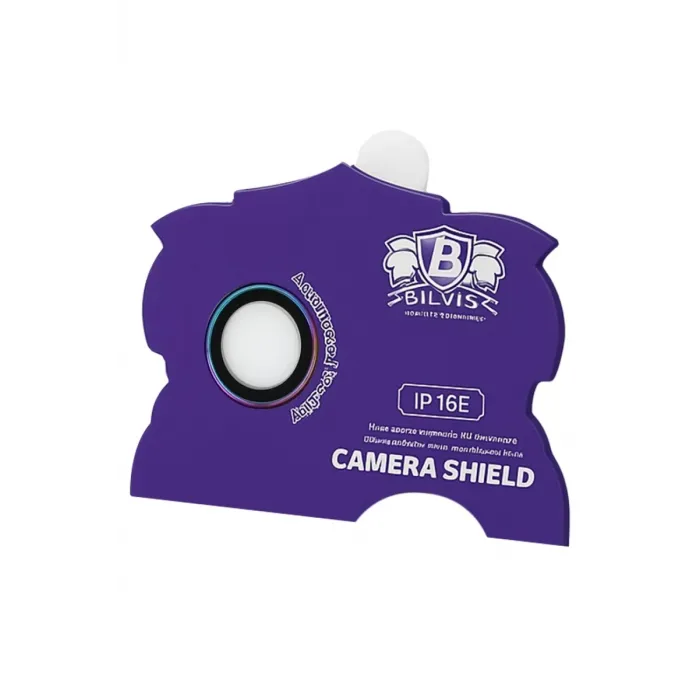 Newface iPhone 16E Bilvis Titan Kamera Lens - Rainbow