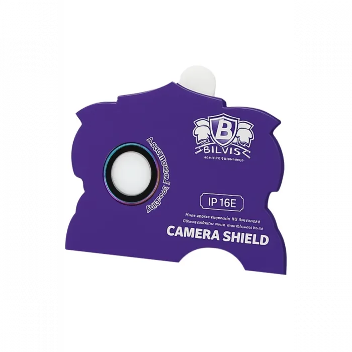 Newface iPhone 16E Bilvis Titan Kamera Lens - Rainbow