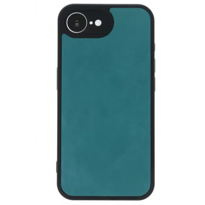 Newface iPhone 16E Kılıf Aras Deri Kapak - Açık Yeşil