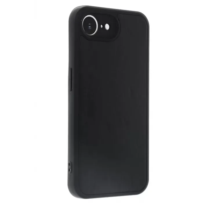Newface Apple iPhone 16E Kılıf Aras Deri Kapak - Siyah