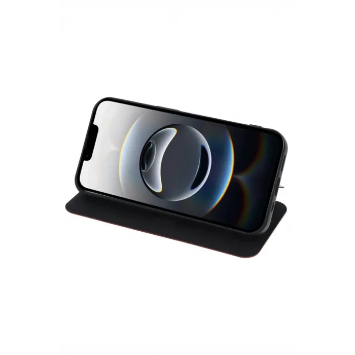 Newface iPhone 16E Kılıf Flip Cover - Kırmızı