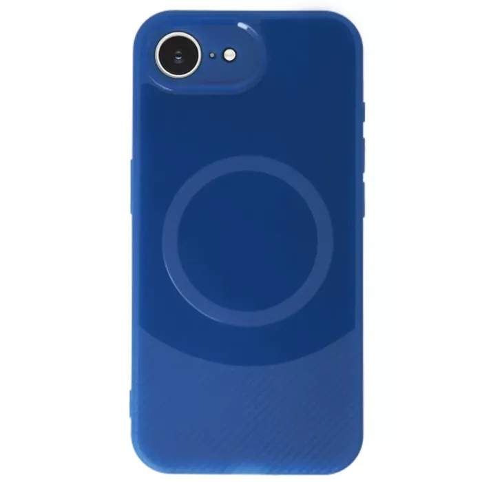 Newface iPhone 16E Kılıf Maya Karbon Kapak - Lacivert