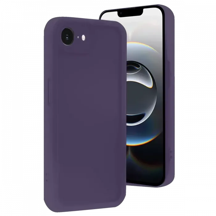 Newface iPhone 16E Kılıf Viera Silikon - Mor