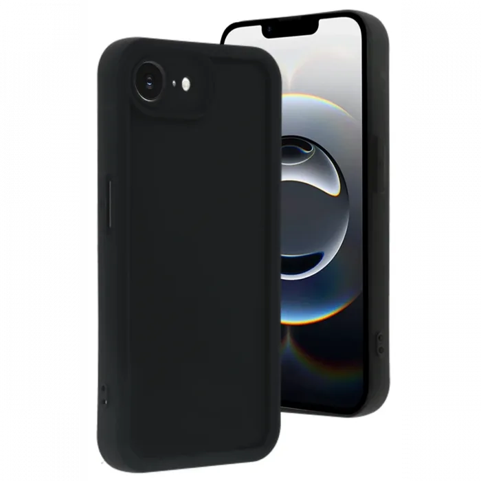 Newface iPhone 16E Kılıf Viera Silikon - Siyah