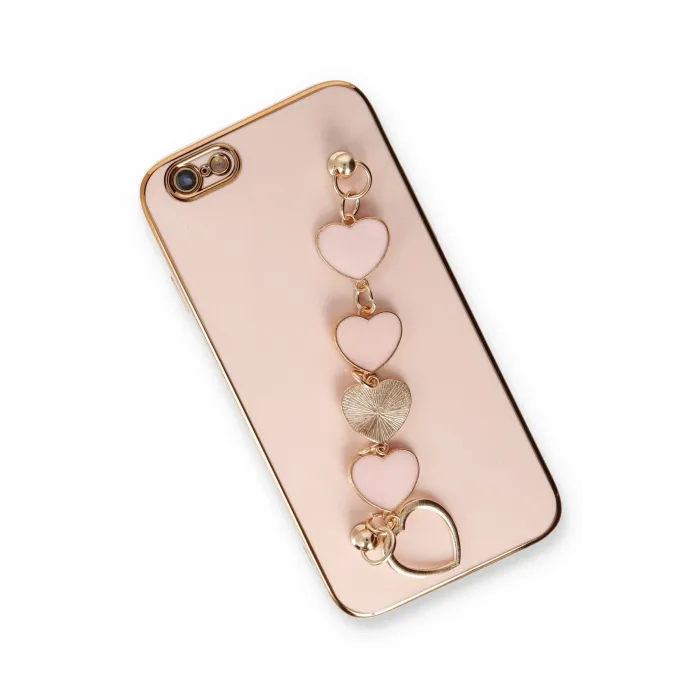 Newface iPhone 6 Kılıf Esila Silikon - Pudra