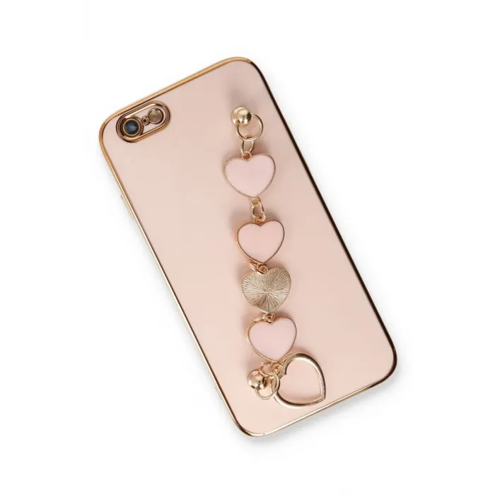Newface iPhone 6 Kılıf Esila Silikon - Pudra
