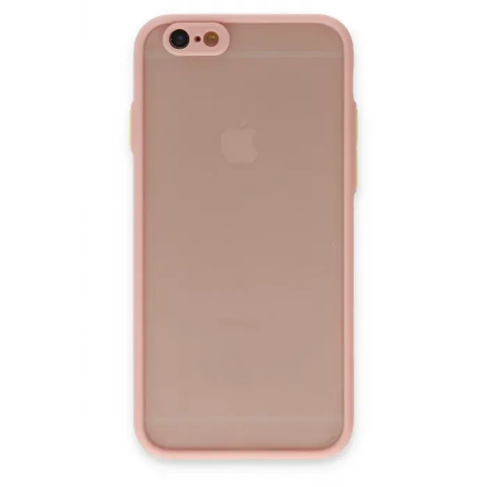 Newface iPhone 6 Kılıf Montreal Silikon Kapak - Pembe