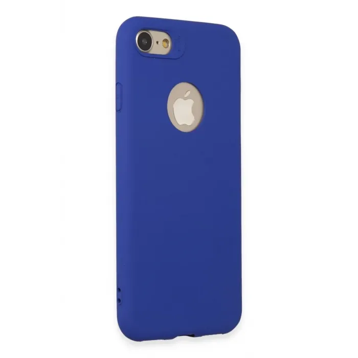 Newface iPhone 7 Kılıf First Silikon - Lacivert