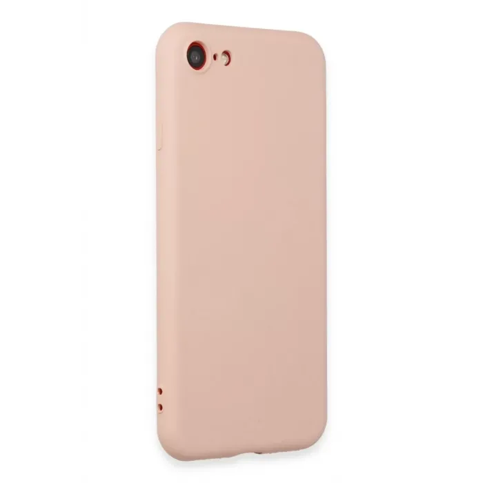 Newface iPhone 7 Kılıf First Silikon - Pudra