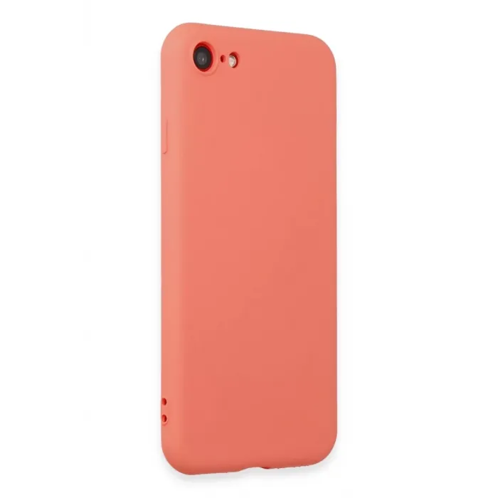Newface iPhone 7 Kılıf First Silikon - Turuncu