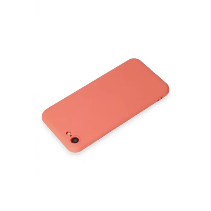Newface iPhone 7 Kılıf First Silikon - Turuncu