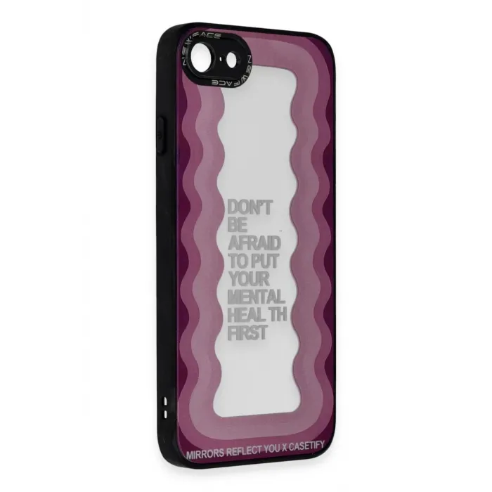 Newface iPhone 7 Kılıf Mirror Desenli Kapak - Mirror - 11