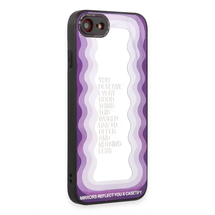 Newface iPhone 7 Kılıf Mirror Desenli Kapak - Mirror - 5