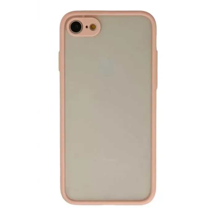 Newface Apple iPhone 7 Kılıf Montreal Silikon Kapak - Pembe