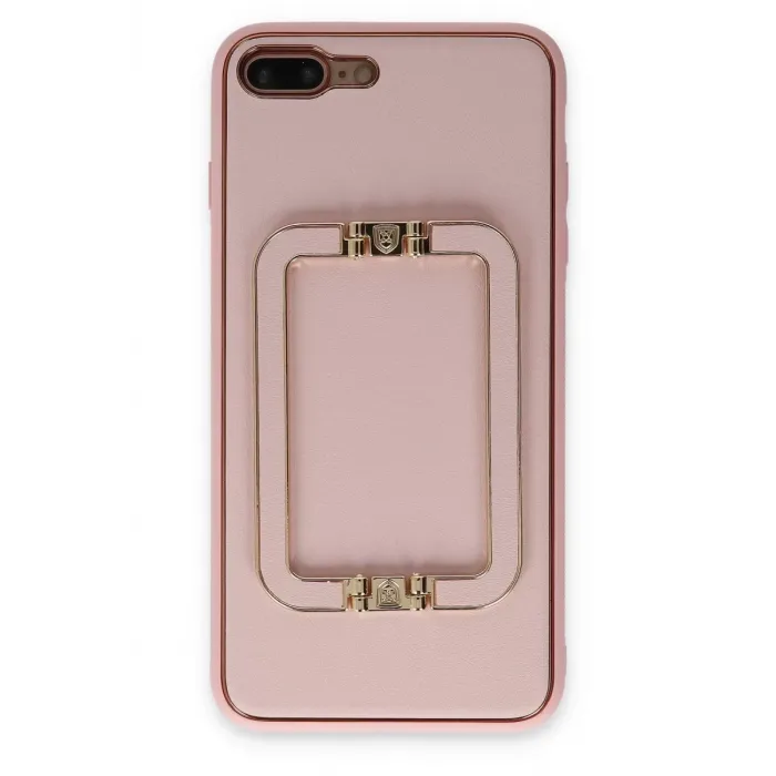 Newface iPhone 7 Plus Kılıf Coco Elit Kapak - Pembe