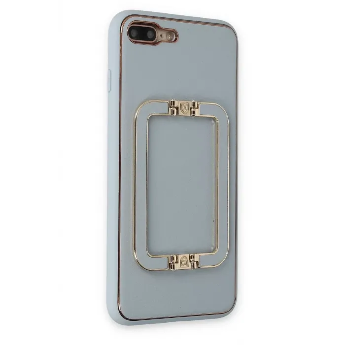 Newface iPhone 7 Plus Kılıf Coco Elit Kapak - Turkuaz