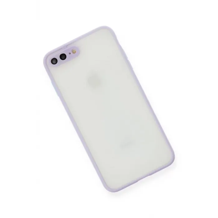Newface iPhone 7 Plus Kılıf Montreal Silikon Kapak - Mor