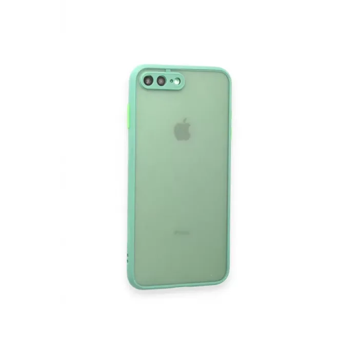 Newface iPhone 7 Plus Kılıf Montreal Silikon Kapak - Turkuaz