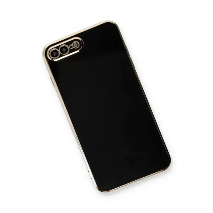 Newface iPhone 7 Plus Kılıf Volet Silikon - Siyah