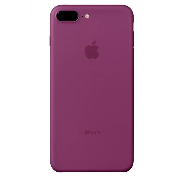 Newface iPhone 8 Plus Kılıf PP Ultra İnce Kapak - Pembe