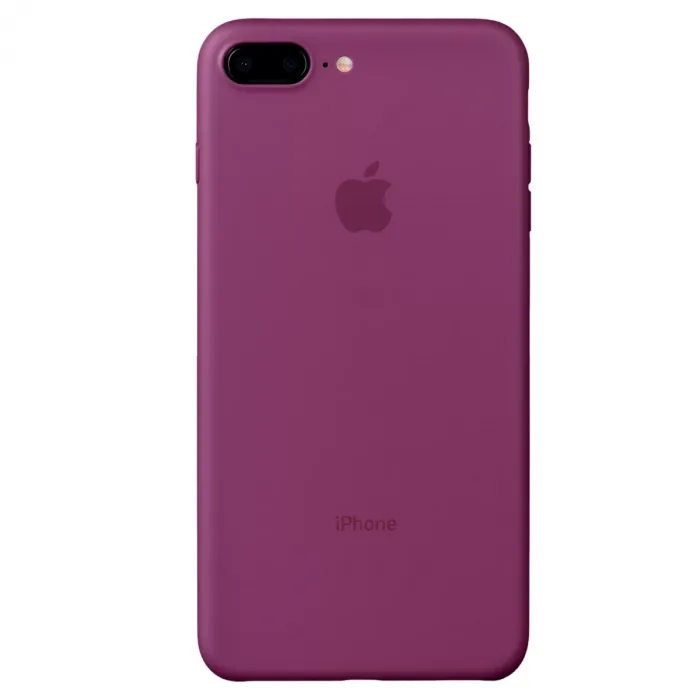 Newface iPhone 8 Plus Kılıf PP Ultra İnce Kapak - Pembe