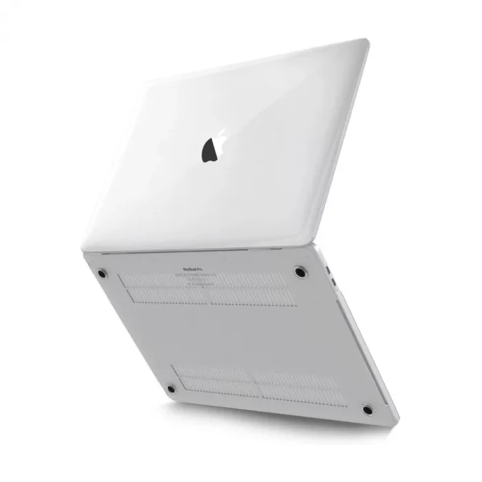 Newface Macbook Pro 13 2021 Macbook Buzlu Kapak - Şeffaf