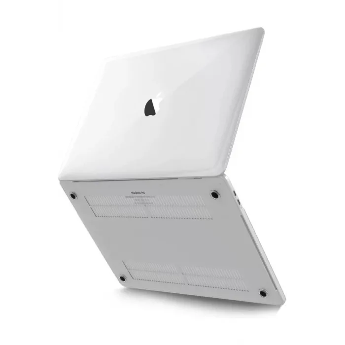 Newface Macbook Pro 14.2 2021 Macbook Buzlu Kapak - Şeffaf