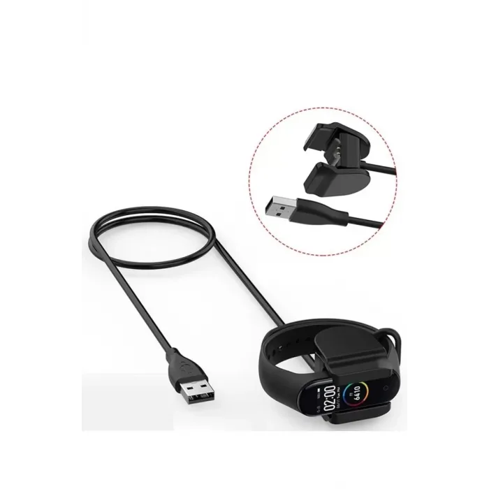 Newface MC06 Şarj Adaptörü 100cm Xiaomi Mi Band 5/6