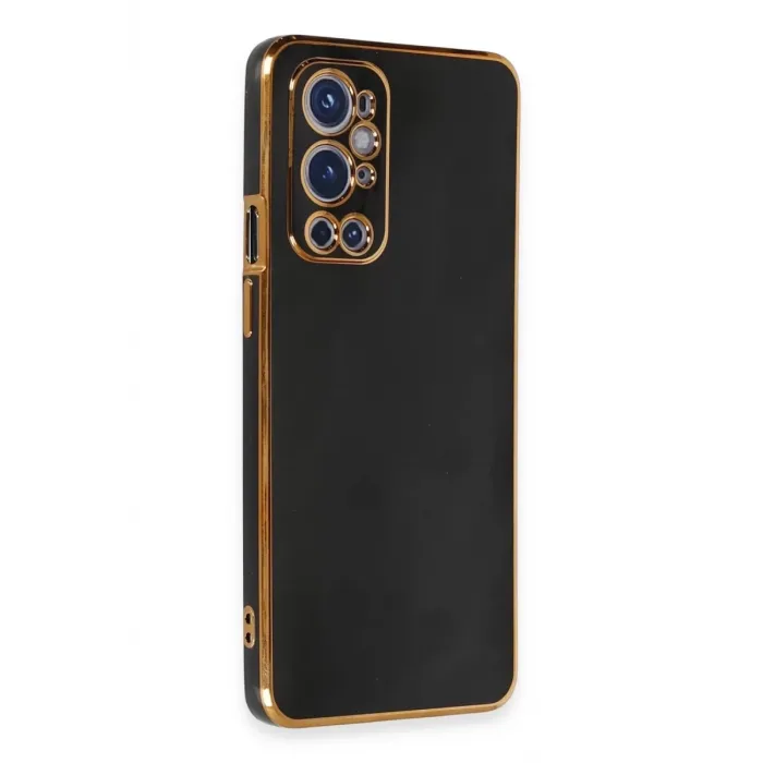 Newface One Plus 9 Pro Kılıf Volet Silikon - Siyah