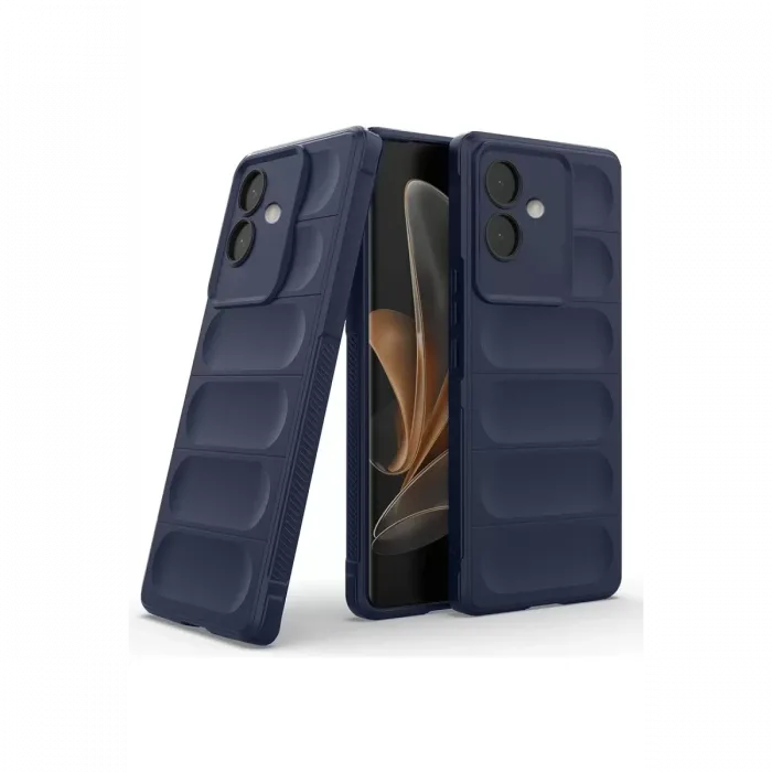 Newface Oppo A3 Kılıf Optimum Silikon - Lacivert