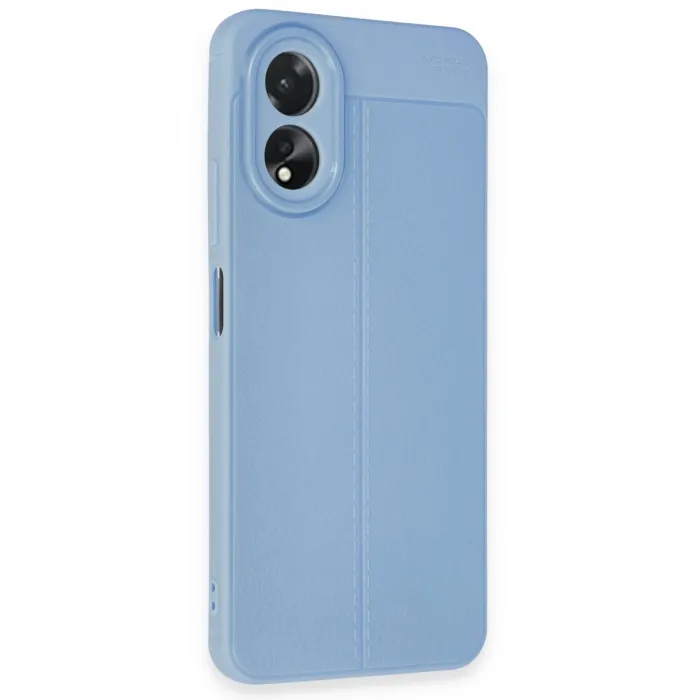 Newface Oppo A38 Kılıf Auto Focus Kapak - Mavi