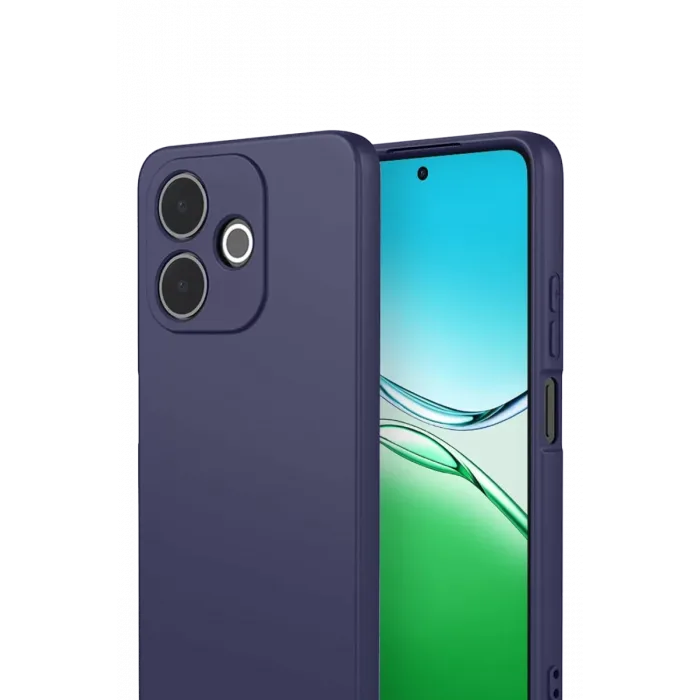 Newface Oppo A5 Pro 4G First Silikon - Lacivert