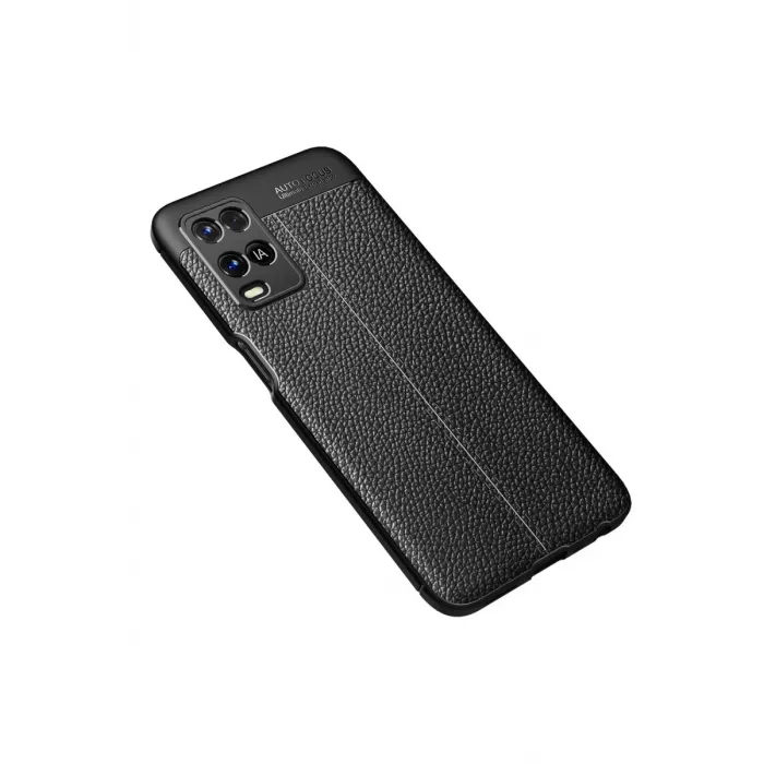Newface Oppo A54 4G Kılıf Auto Focus Kapak - Siyah