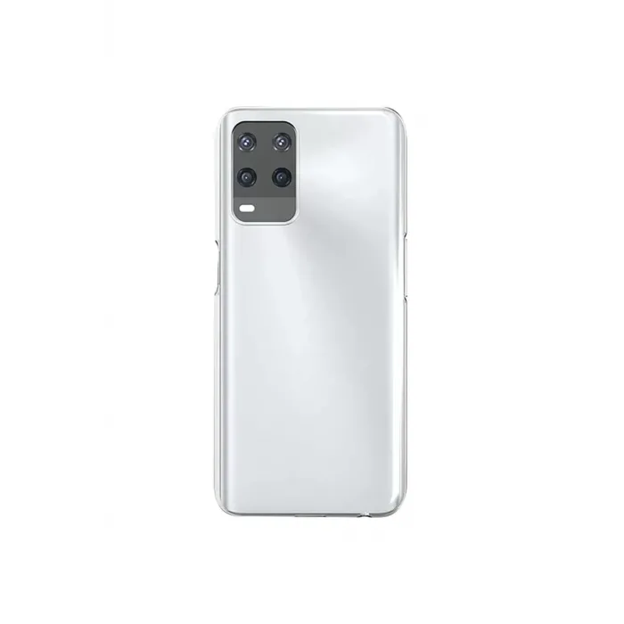 Newface Oppo A54 4G Kılıf Deluxe 2mm Şeffaf Silikon - Şeffaf