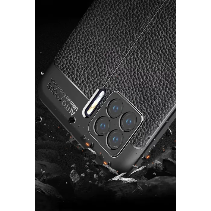 Newface Oppo A73 Kılıf Auto Focus Kapak - Kırmızı