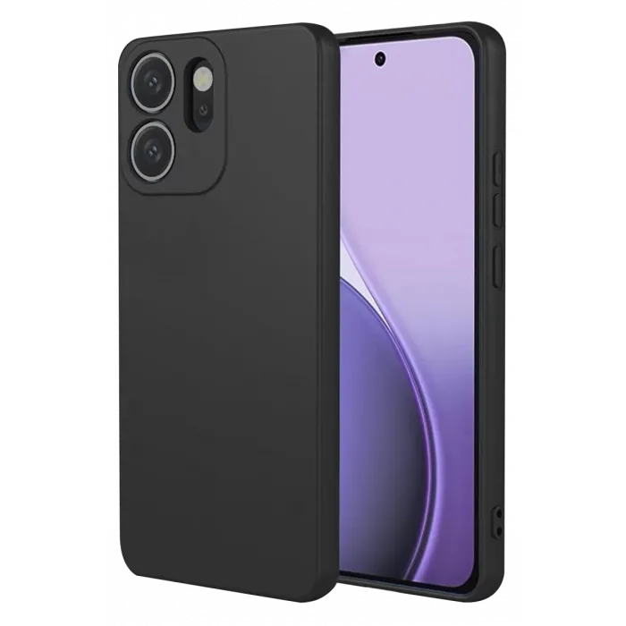 Newface Oppo Reno 14F First Silikon - Siyah