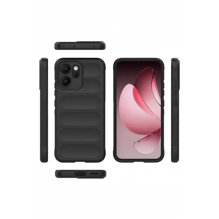 Newface Oppo Reno 14F Optimum Silikon - Siyah