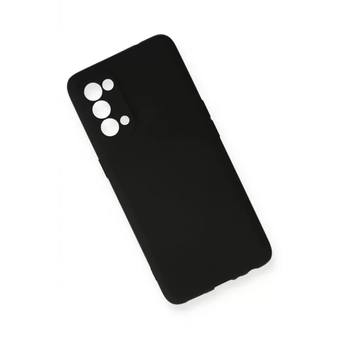 Newface Oppo Reno 5 Pro Kılıf First Silikon - Siyah