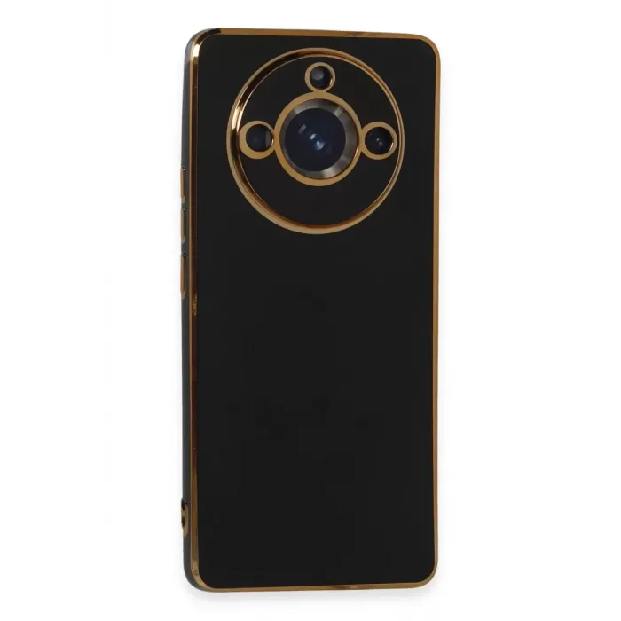 Newface Realme 11 Pro Kılıf Volet Silikon - Siyah